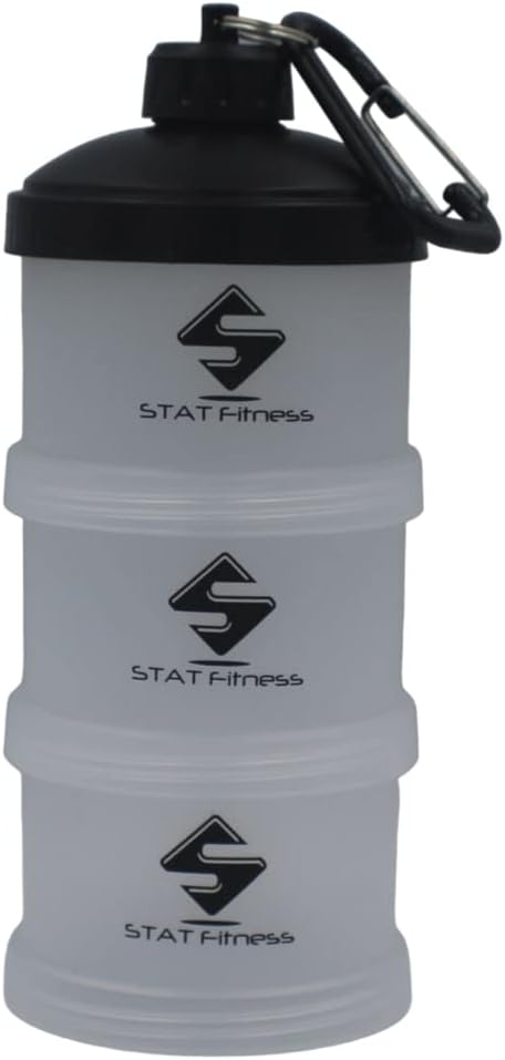 STAT Stacker - Portable powdered supplement travel container (2)