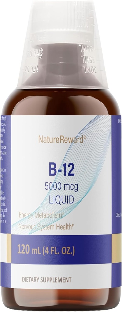 Vegan Vitamin B12 cyanocobalamin 5000mcg, 120 Servings