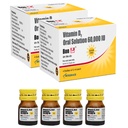 Bon Dk Shot Sugarfree Vitamin D3 Oral Solution(8 Shots Of 5Ml Each) Sugar Free Shot With Pineapple Flavour,Liquid Syrup, 1 Count