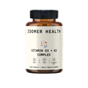 VITAMIN D3 (1000IU)+ K2 (MK-7)| Enriched with CALCUIM, MAGNESIUM, ZINC & VITAMIN B6| Boosts Calcuim Absorption, Bone & Muscle Strength| 60 Servings | Fssai approved and Lab certified