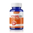Herys Nutrafort Vitamin D3 K2 Supplement with MK7 for Bone & Heart Health | 60 Tablets