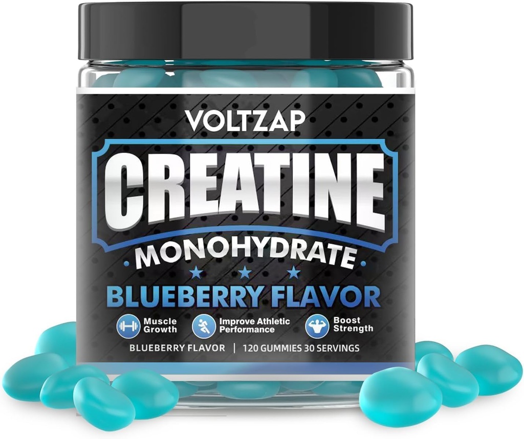 Creatine Cummies for Men & Women - 120 Count