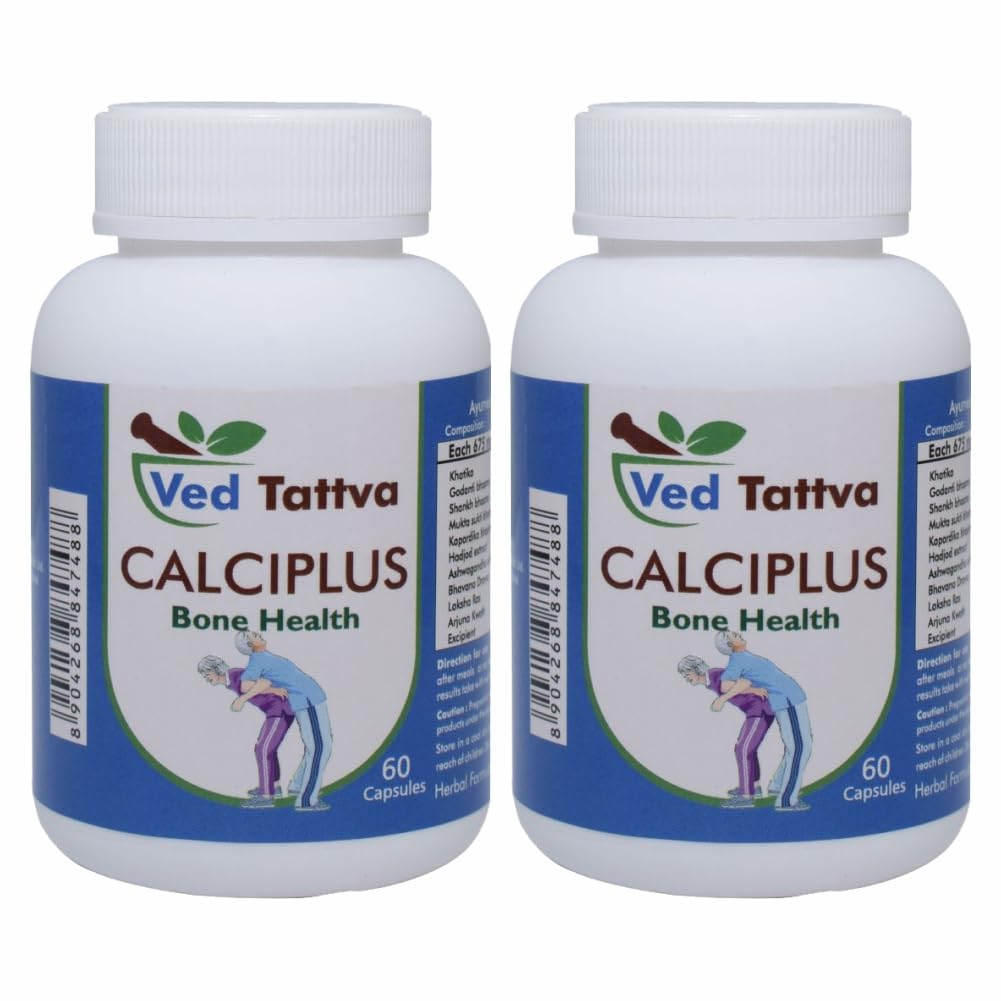 Calciplus Supplement Capsules 60 Capsules Pack of 2 |