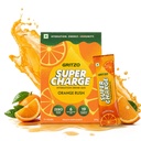 Gritzo Supercharge Hydration Drink Mix (7+y) Orange Rush, 15 Sachets