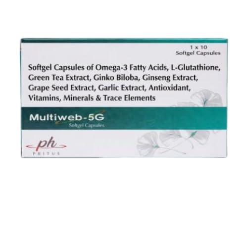 Multiveb-5G Softgel Capsules, 10 Capsules