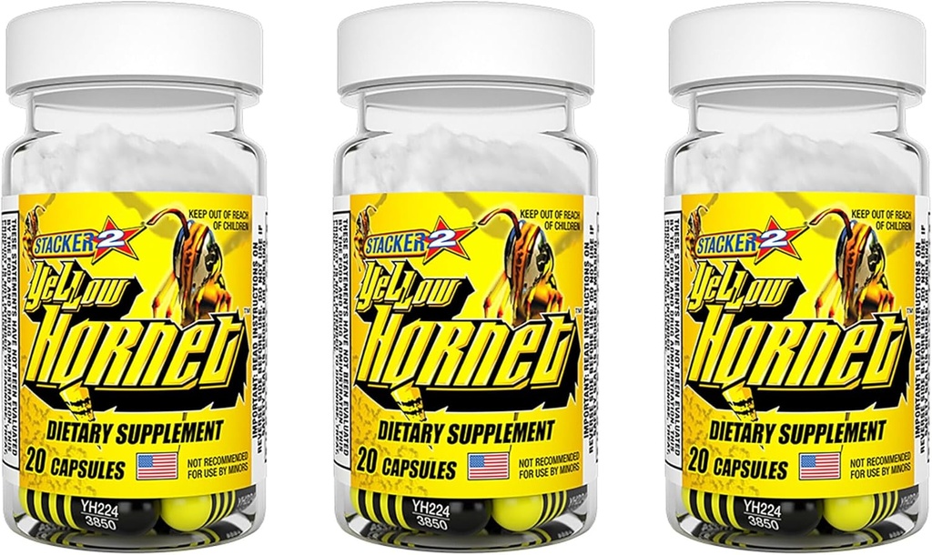 [BRSWIGAFCMMQE3DC] STACKER 2 YELLOW HORNET (3) 20CT. BOTTLES