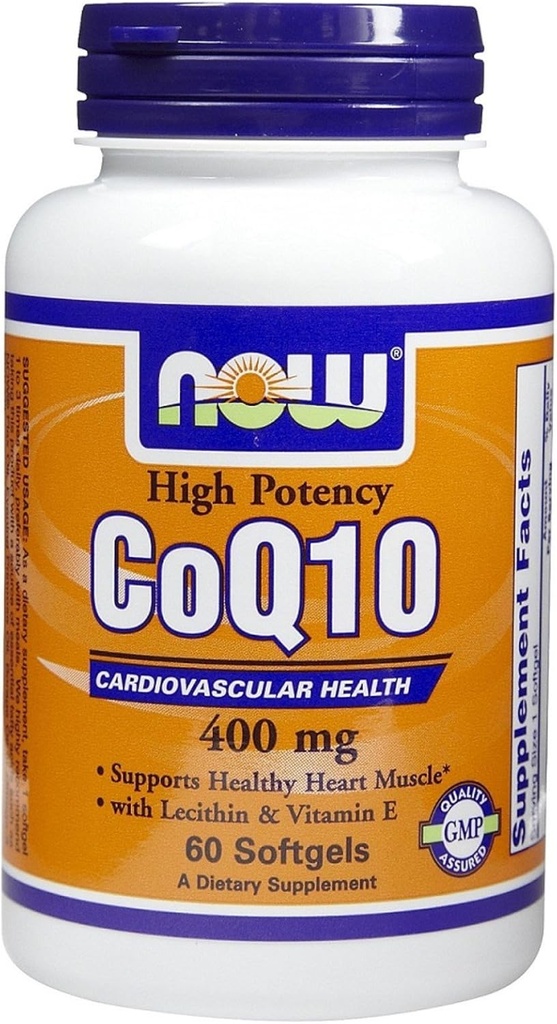 Now Foods, CoQ10, 400 mg, 60 Softgels