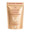 Earthen Story Certified Organic Shatavari Root Powder (200g) | Lab Tested for 190+ Pesticides | Pure Asparagus Racemosus for Hormonal Balance & Vitality | Vegan, Non-GMO