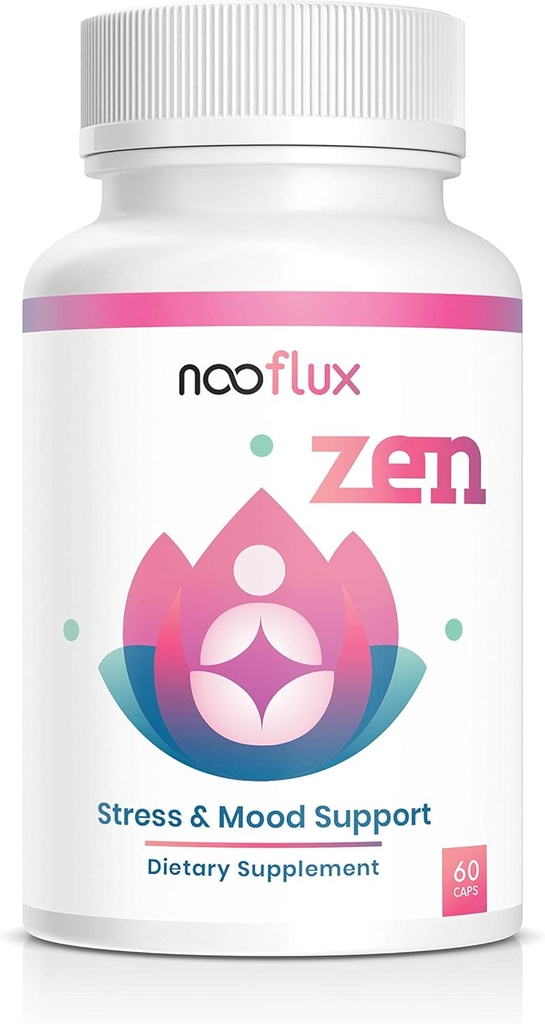 Immune Support Supplement - Stress Relief & Mood Support - Ashwagandha Rhodiola Rosea Kava Kava L Theanine Saffron - Zen