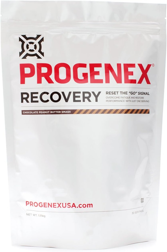 Progenex® Recovery | Best Post Workout Supplement | Hydrolyzed Whey Protein Shake Drink Mix | Help Sore Muscles | Tastes Great | Incredible Results | 30 Servings, Peanut Butter Smash