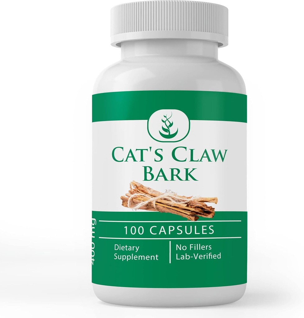 Pure Original Ingredients Cat's Claw Bark, (100 Capsules) Always Pure, No Additives Or Fillers, Lab Verified