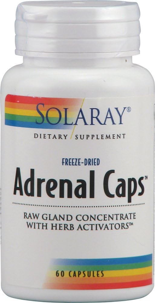 SOLARAY Adrenal Caps (60 Capsules)