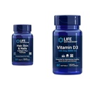 Life Extension Hair, Skin & Nails Collagen Plus Formula with Vitamin D3 5000 IU - Promotes Collagen, Keratin, Bone, Brain, Immune & Nail Health - 120 Count & 60 Softgels