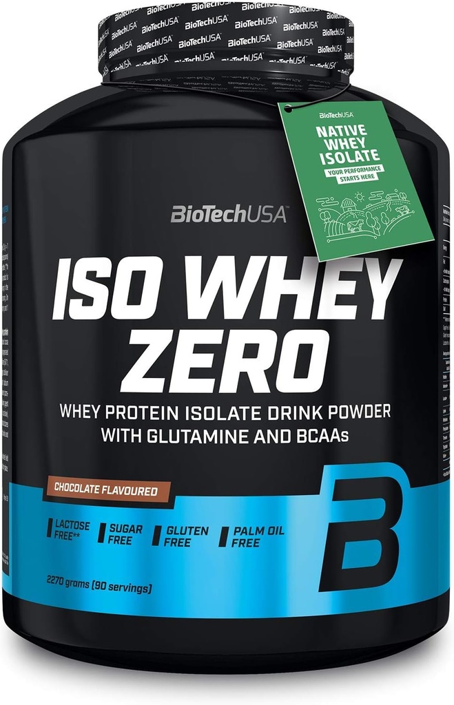 BioTech USA Iso Whey Zero 2270g Taste Chocolate by BiotechUSA