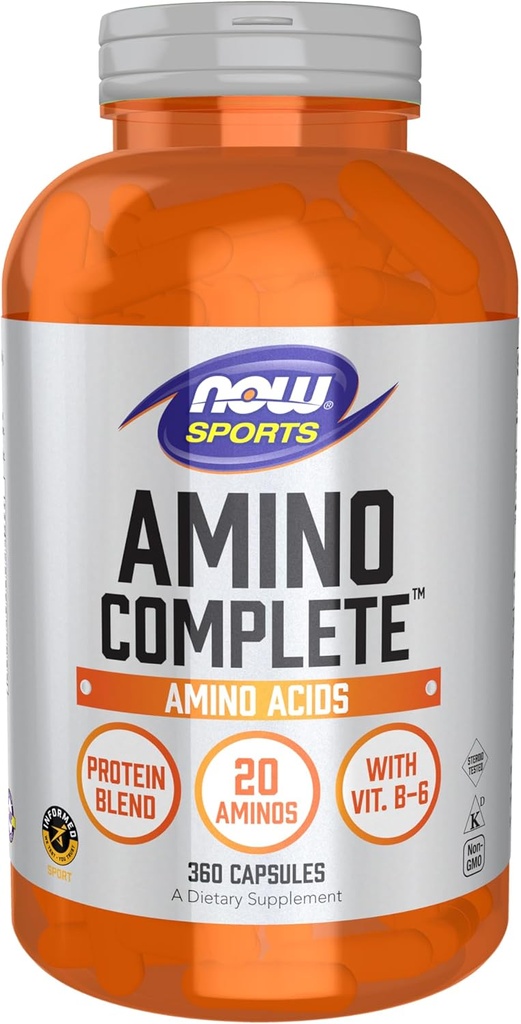 [BRSWIYYMOUMGE2TC] Now Foods Amino Complete, 360 Count (Pack of 2)