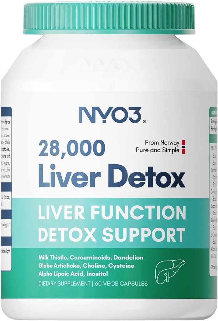 [BRSRAYABDMJQIF3X] Milk Thistle 200mg Liver Detox Supplement with Dandelion Root & Artichoke Extract | 60 Capsules | Silymarin Antioxidant Support,Liver Cleanse & Herbal Health Supplement