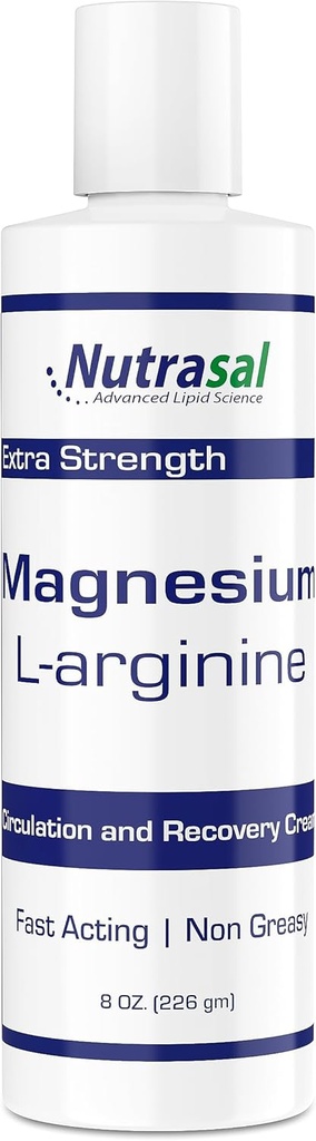 Magnesium L-Arginine Cream - 8oz