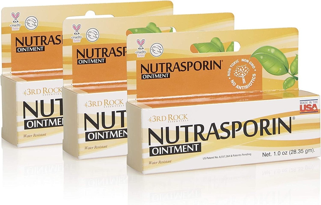 | Nutrasporin Ointment | First Aid Ointment | (1.0 oz | 3 Packs)