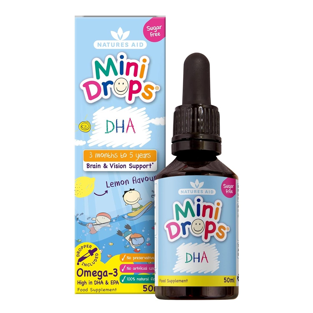 Childrens Dha Drops, 50 ML