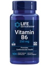 Life Extension Vitamin B6, 250 mg, high Potency, Cardiovascular Health, neurological Health, Eye Health, Healthy Kidney Function, Gluten-Free, Non-GMO, Vegetarian, 100 Capsules