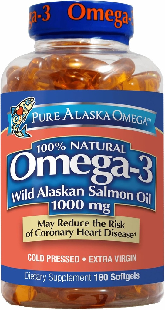 Trident Alaskan Salmon Oil, 1000mg, 180 ct.