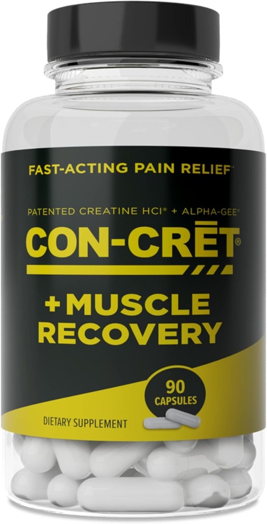 ProMera Sports Muscle Recovery, Concentrated Creatine and Alpha-GEE®, Supports Muscle Recovery, Reduces Soreness, Restores Muscle Health, 90 Capsules