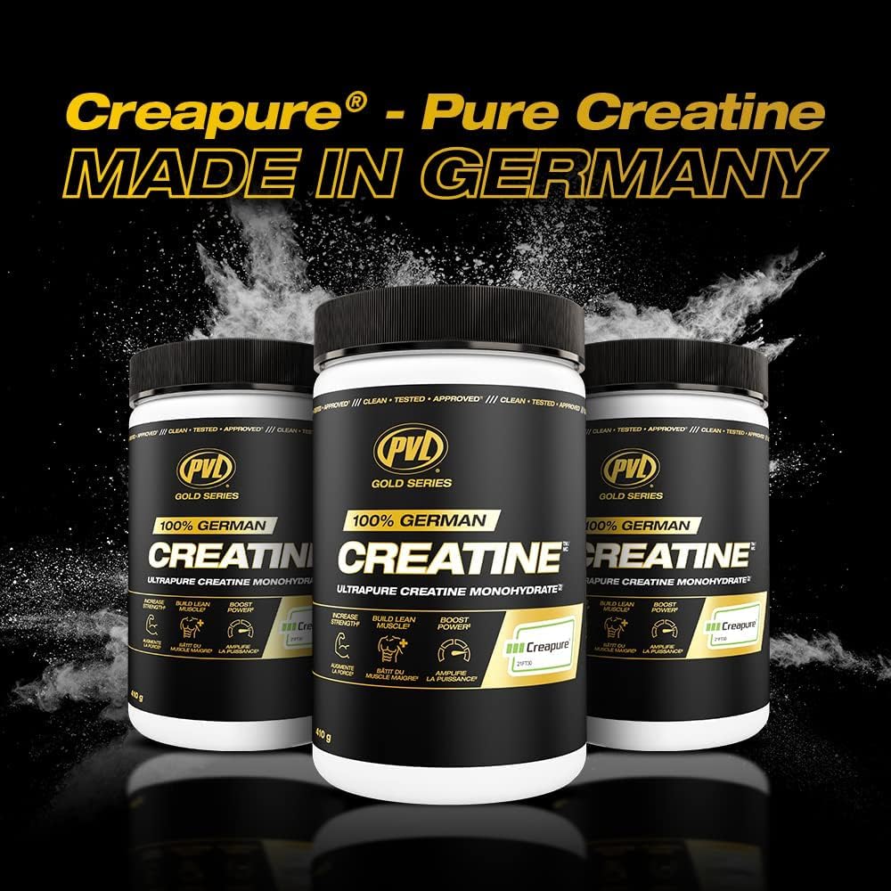 Creapure Creatine - 100% Pure German Creatine monohydrate Powder - 82 Servings - 410 g