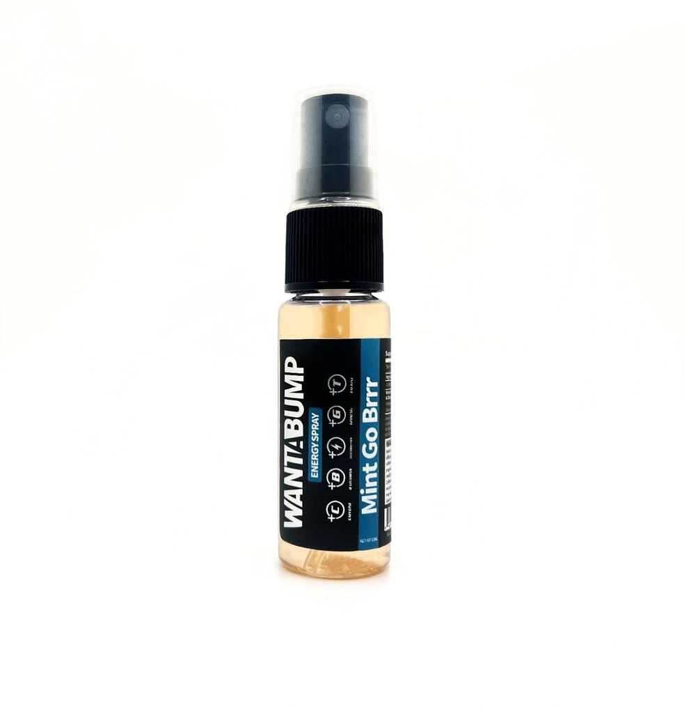 Energy Spray & Breath Freshener | 400mg Caffeine | B 3, 6, 12 Vitamin Spray | Electrolytes Spray | No Jitters | No Crash | Oral Spray