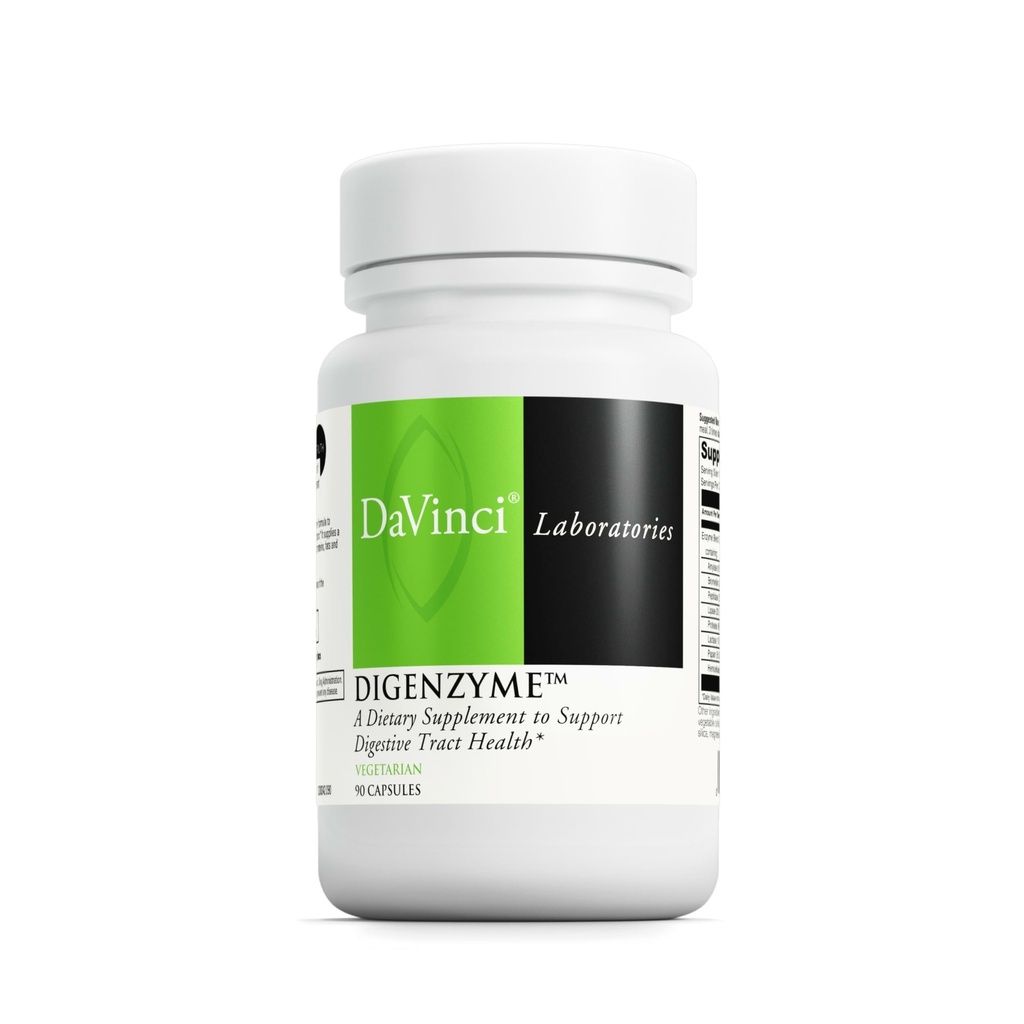 DAVINCI Laboratories – Digestive Enzymes Pro – A Dietary Supplement to Support Digestive Tract Health – Vegetarian Formula – 90 Capsules