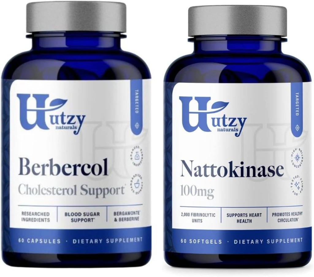 [BRSROAYEB4DWKYI6] Metabolic Support Bundle | Nattokinase 100 mg and Berbecol 500 mg