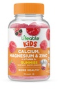 Lifeable Kids Calcium Magnesium Zinc Gummies | Calcium with Vitamin D3 | Great Tasting Calcium Supplements for Kids | Calcium Gummies for Bone Health | 90 Gummies