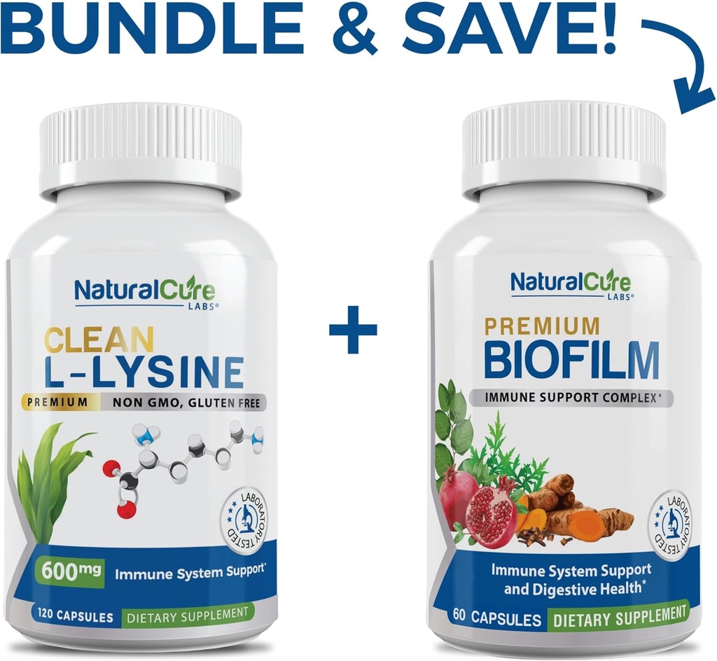 Bundle: Clean L-Lysine + Biofilm Immune Complex