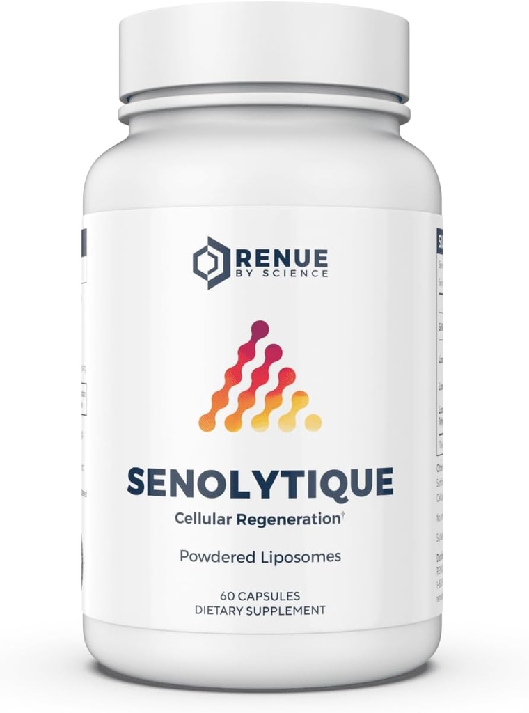 Senolytique Senolytic Supplements | 60 Capsules with Fisetin (35mg) Quercetin (78mg) & Spermidine (3mg) per Serving | Liposomal Formula | Manufactured in The USA & Third-Party Tested
