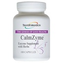 Transformation The Genesis of Good Health Enzymes CalmZyme Supplement with Enzymes & Herbal Blend, Maximize Digestion of Nutrients, Production of Energy & Aid in Immune Support, 100 Capsules