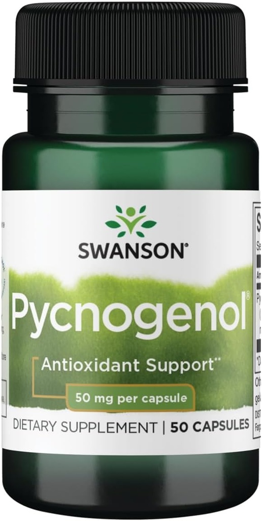 Swanson Pycnogenol 50 Milligrams 50 Capsules