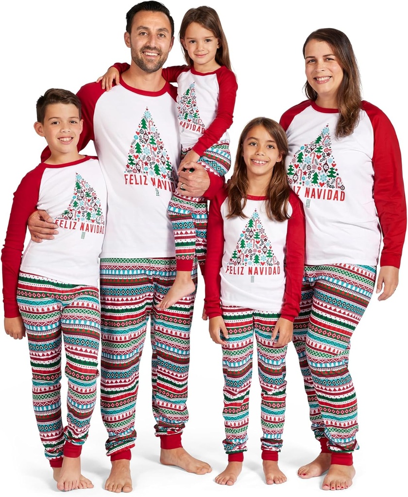 [BRSRO2YQBBYR4C3L] The Children’s Place Family Matching, Christmas and Holiday Pajama Sets, Cotton