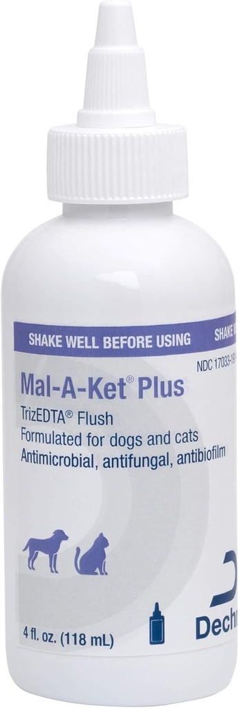 Plus TrizEDTA Flush for Cats and Dogs, 4 oz