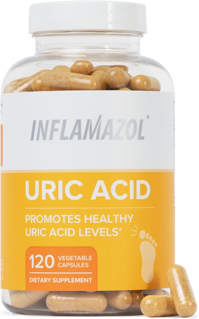 Uric Acid Cleanse – Premium Uric Acid Flush with Tart Cherry, Turmeric & Celery Seed for Joint & Uric Acid Support – Joint Supplements for Men & Women – 120 Capsules