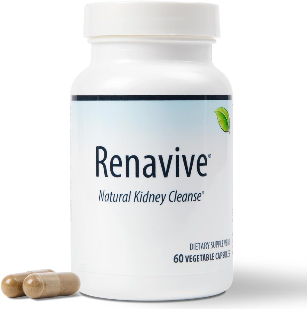 Natural Kidney Cleanse | Eliminate & Protect Against Kidney Stones | Flush Impurities & Clear System | Support Kidney Health & Function | Chanca Piedra, Celery Seed & More | 60 Capsules