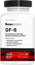 Novex Biotech GF-9 – HGH Boosting Supplement for Men – Workout Complex for Men – Support Energy, Endurance, Sleep, 120 Ct (30-Day Supply)