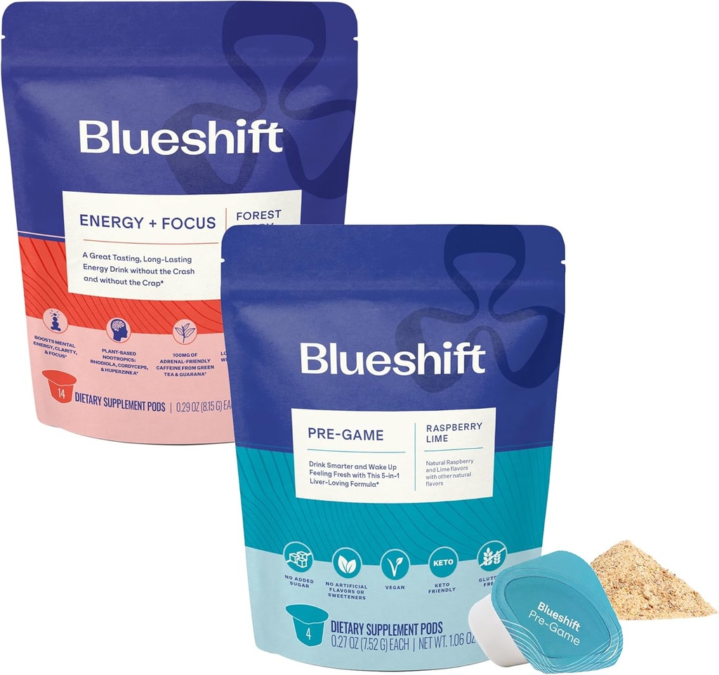 Energy + Focus 14 Pack and Pre-Game 14 Pack Bundle