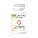Dr Clark Store Turmeric Curcumin 500mg – 100 Capsules, Immune Support, Natural Herbal Supplement, Non-GMO, Vegan, Antioxidant Boost