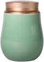 Portable Sealed Pill Box,Portable Mini Ceramic Medicine Pill Bottle,Precious Medicinal Powder Storage Caddy
