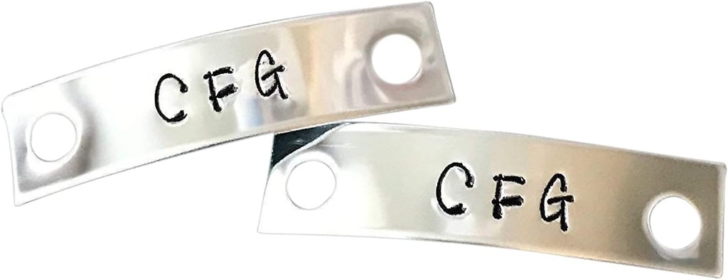 Initial Shoe Tags Custom Lace Tag Personalize Shoe Tag Marathon Jewelry Shoe Clip Inspirational Shoe Lace Tag Motivational Quote Runner Gift