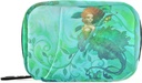 Sea Green Mermaid Pill Box 7 Day Pill Case Travel Pill Organizer Bag with Zipper Portable Weekly Case Compact Size for Vitamin Supplement Holder