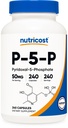 Nutricost P5P Vitamin B6 Supplement (50mg) 240 Capsules, Gluten Free
