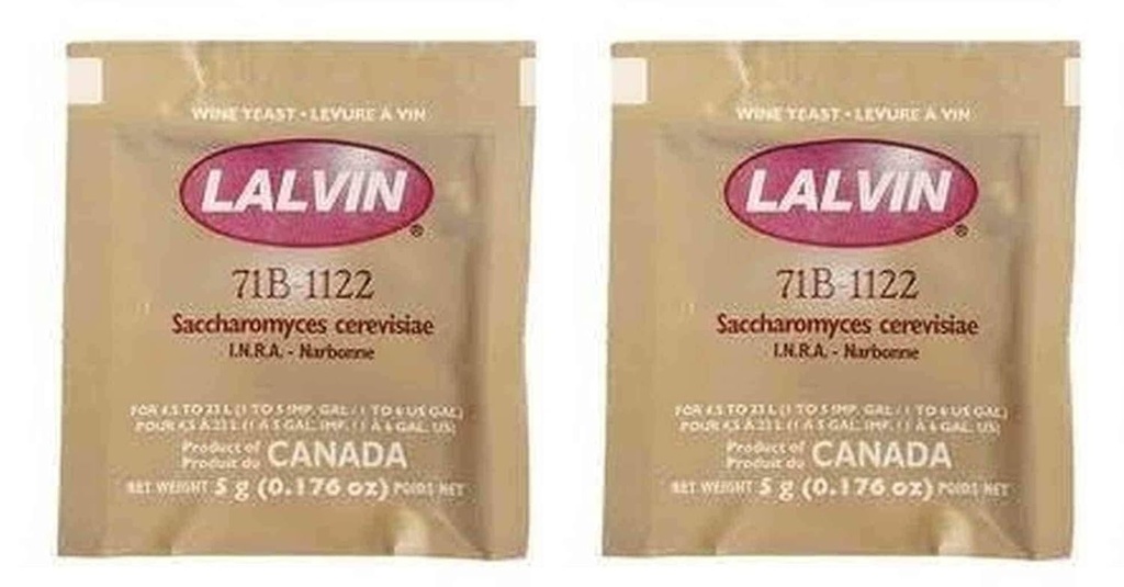 Lalvin 71B-1122 Yeast (Multi, Тwo Рack)