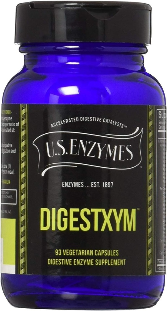 Digestxym+ Premium Enzymes - Extra Strength 93 Capsules