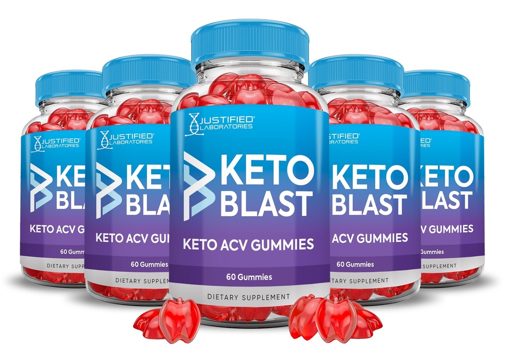 (5 Pack) Apple Cider Vinegar Gummies 1000MG Keto Blast Keto ACV Gummies Advanced Formula Formulated with Pomegranate Beet Juice Powder B12 Vegan Non GMO 300 Gummys