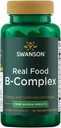 Swanson Real Food Vitamin B-Complex 60 Veg Capsules